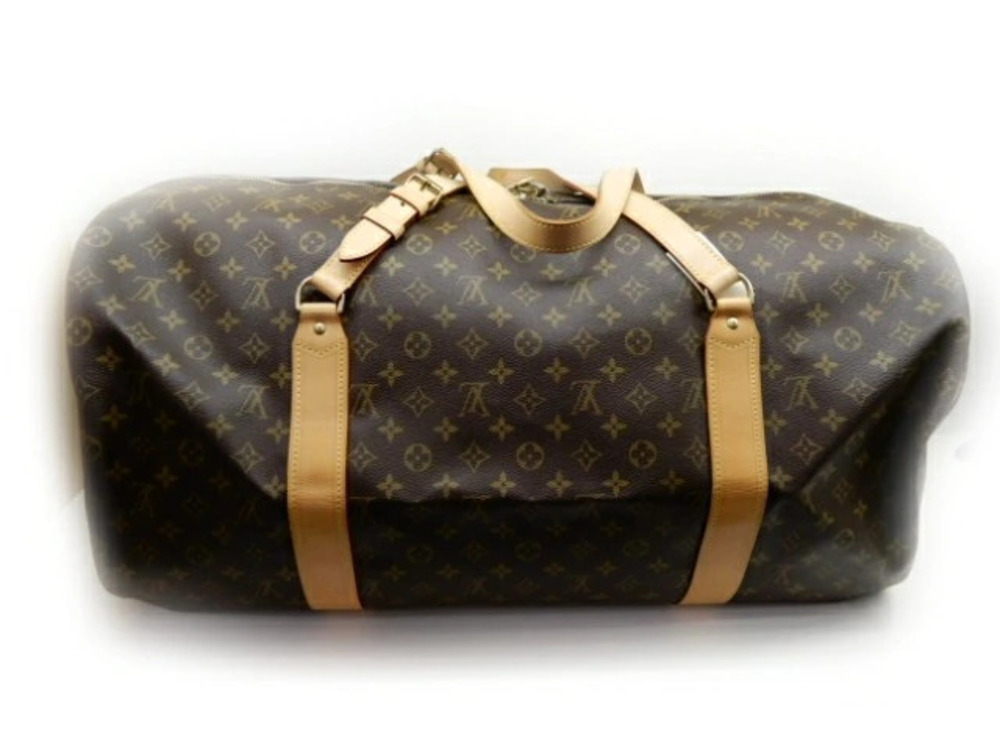 LOUIS VUITTON Sac Polochon Boston Bag Monogram
